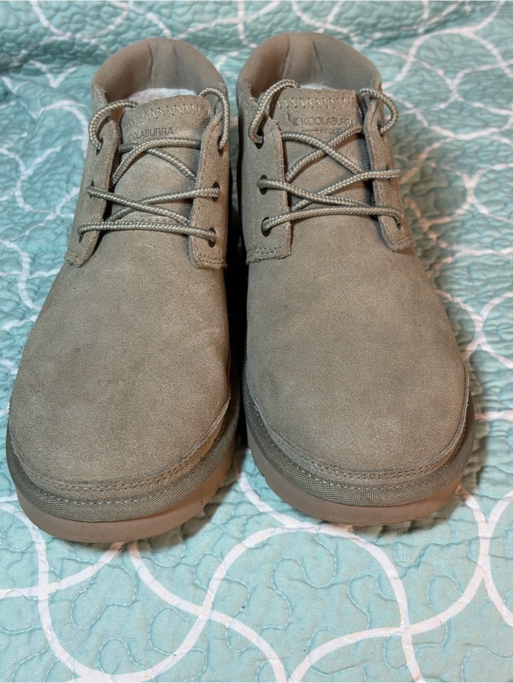 Koolaburra Men's Chukka Boots in Taupe